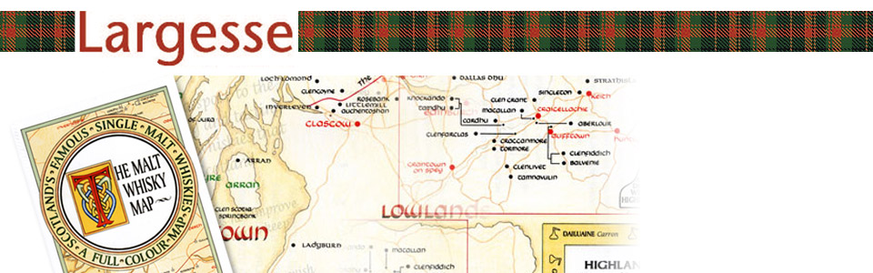 Largesse Malt Whisky Map